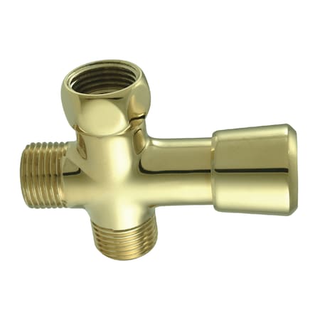 Showerscape Shower Diverter, Polished Brass K161A2